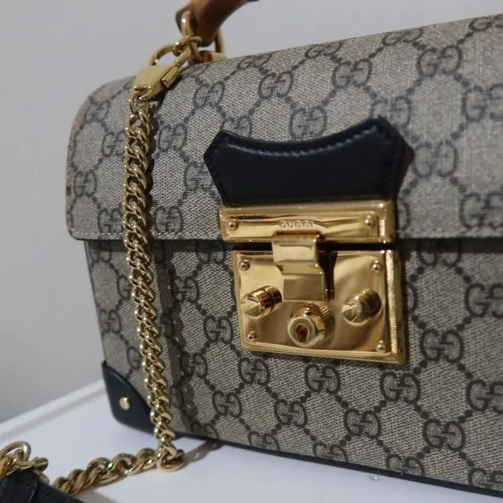 Gucci Women's Brown and Tan Bag